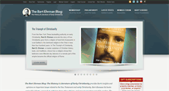 Desktop Screenshot of ehrmanblog.org