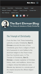 Mobile Screenshot of ehrmanblog.org